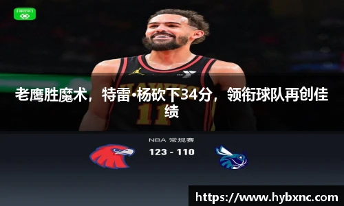 老鹰胜魔术，特雷·杨砍下34分，领衔球队再创佳绩